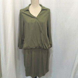 H&M MAMA long sleeve nursing knee length dress